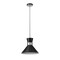 Z-Lite Soriano 1 Light Pendant, Matte Black 728P13-MB-BN - alternate 6